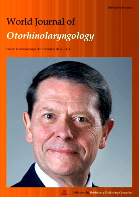World Journal of Otorhinolaryngology